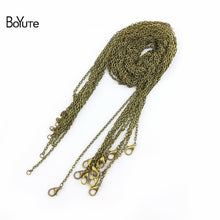 Load image into Gallery viewer, BoYuTe 10 Pieces 2*3MM Loop 65-70-90CM Length Antique Bronze Chain For Jewelry Hand Made Jewelry Findings For Necklace Making